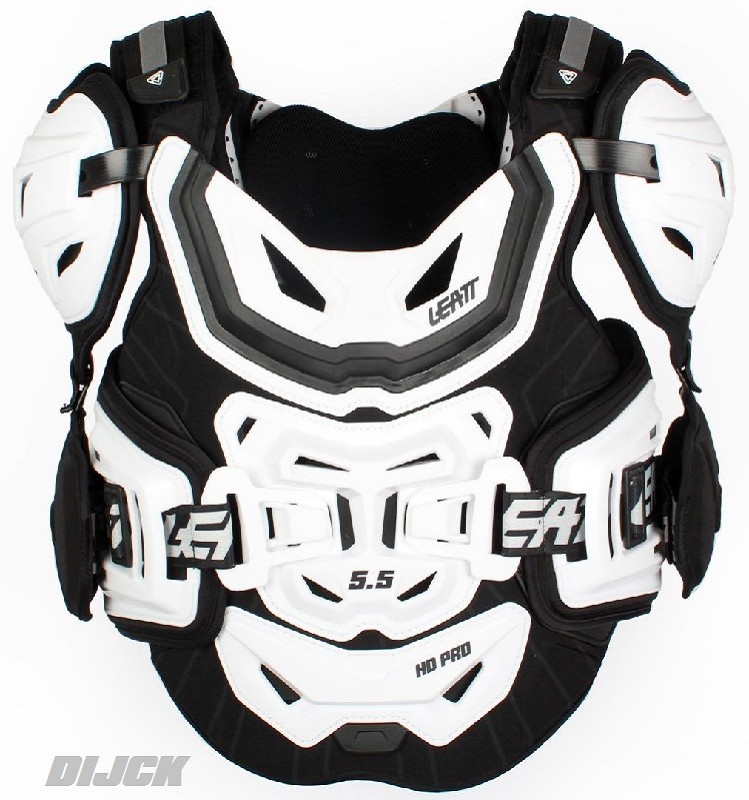 LEATT > Bodyprotector > LEATT Chest Protector 5.5 Pro HD White Van Di